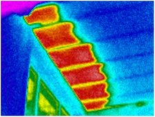 thermal image - energy audit - after